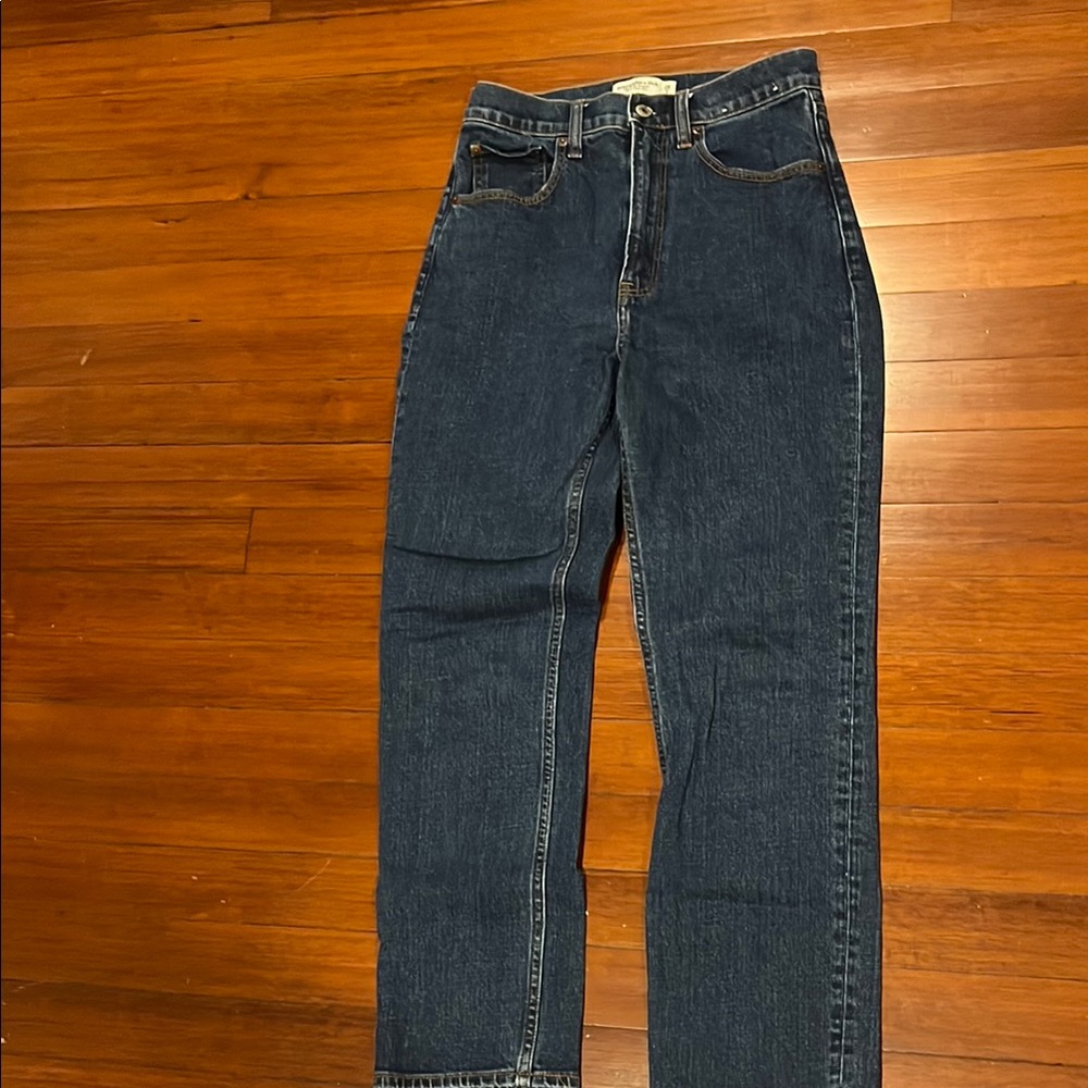 Abercrombie & fitch high waisted ankle length jeans